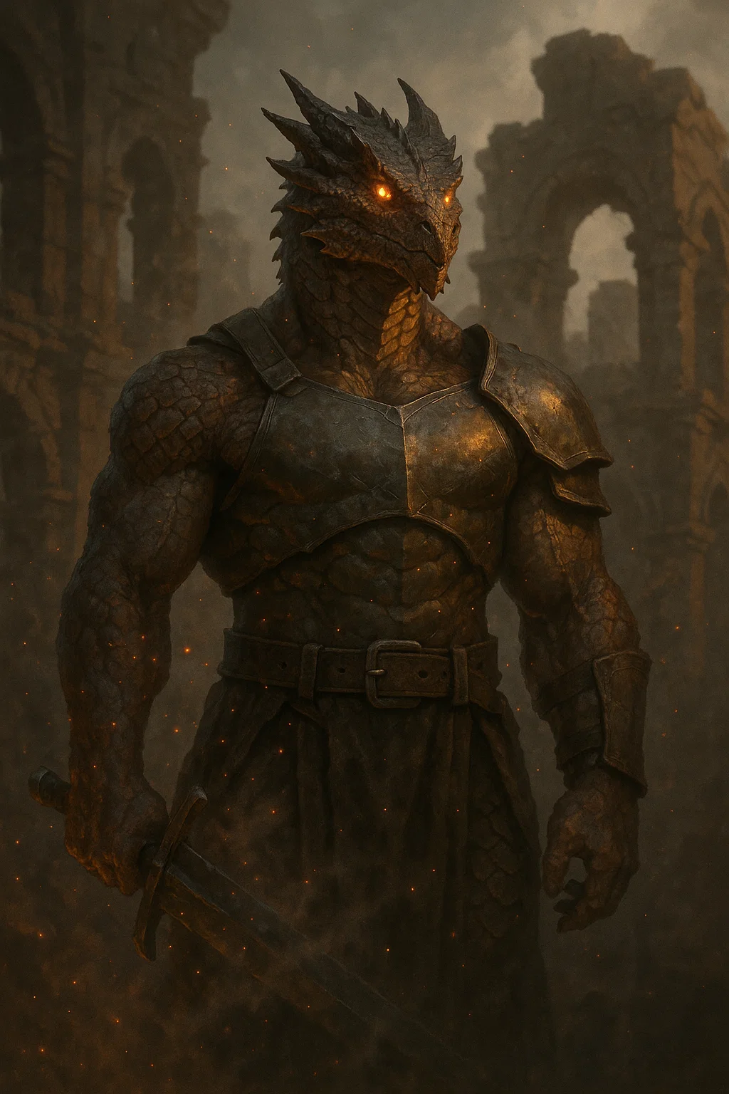 Reference: Dragonborne Warrior