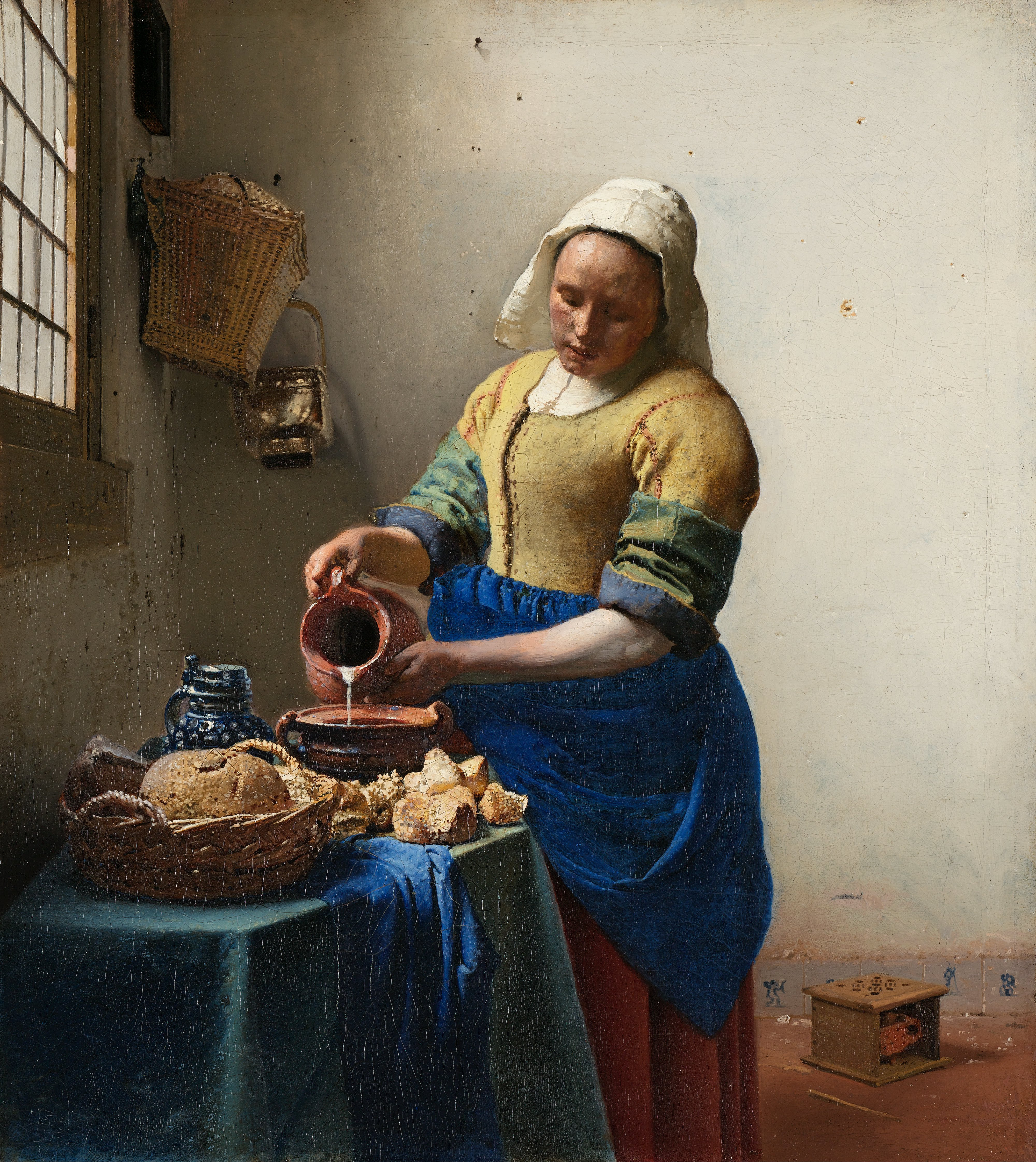 Reference: Johannes Vermeer: The Milkmaid