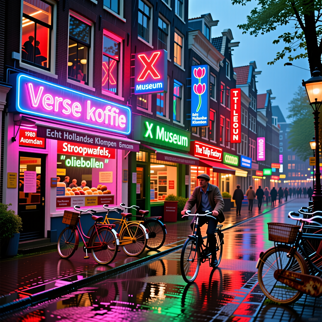 Amsterdam At Night